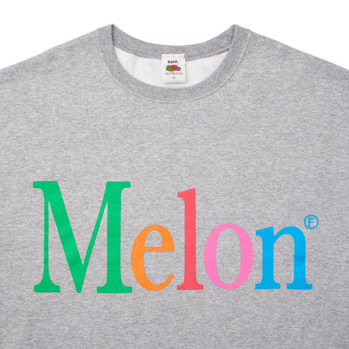 NOT APPLE SWEAT Melon GRAY（ノットアップルスウェットメロングレー）｜byeA.（バイエー）OFFICIAL ONLINE STORE