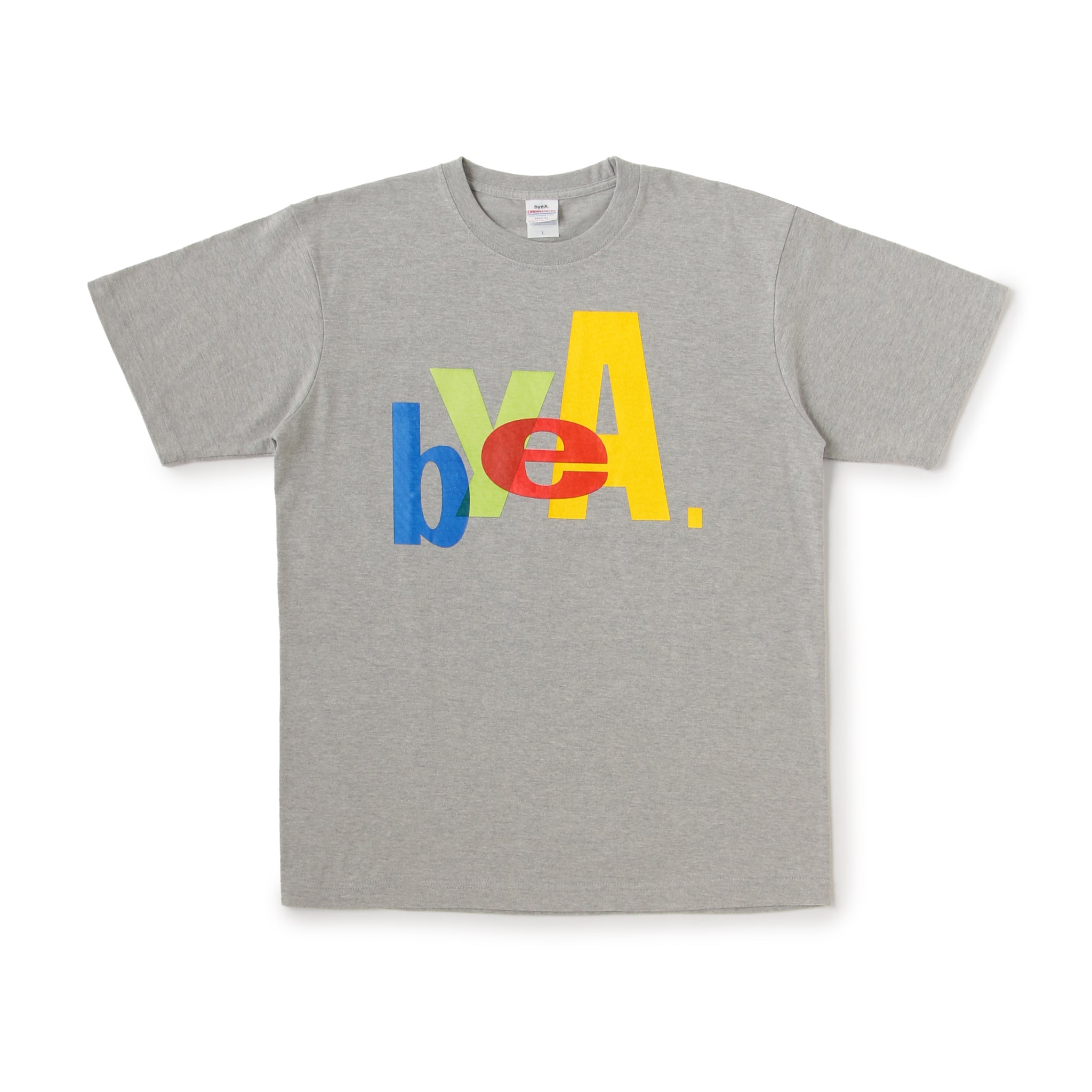 byeA. TEE GRAY（バイエーTシャツグレー）｜byeA.（バイエー）OFFICIAL