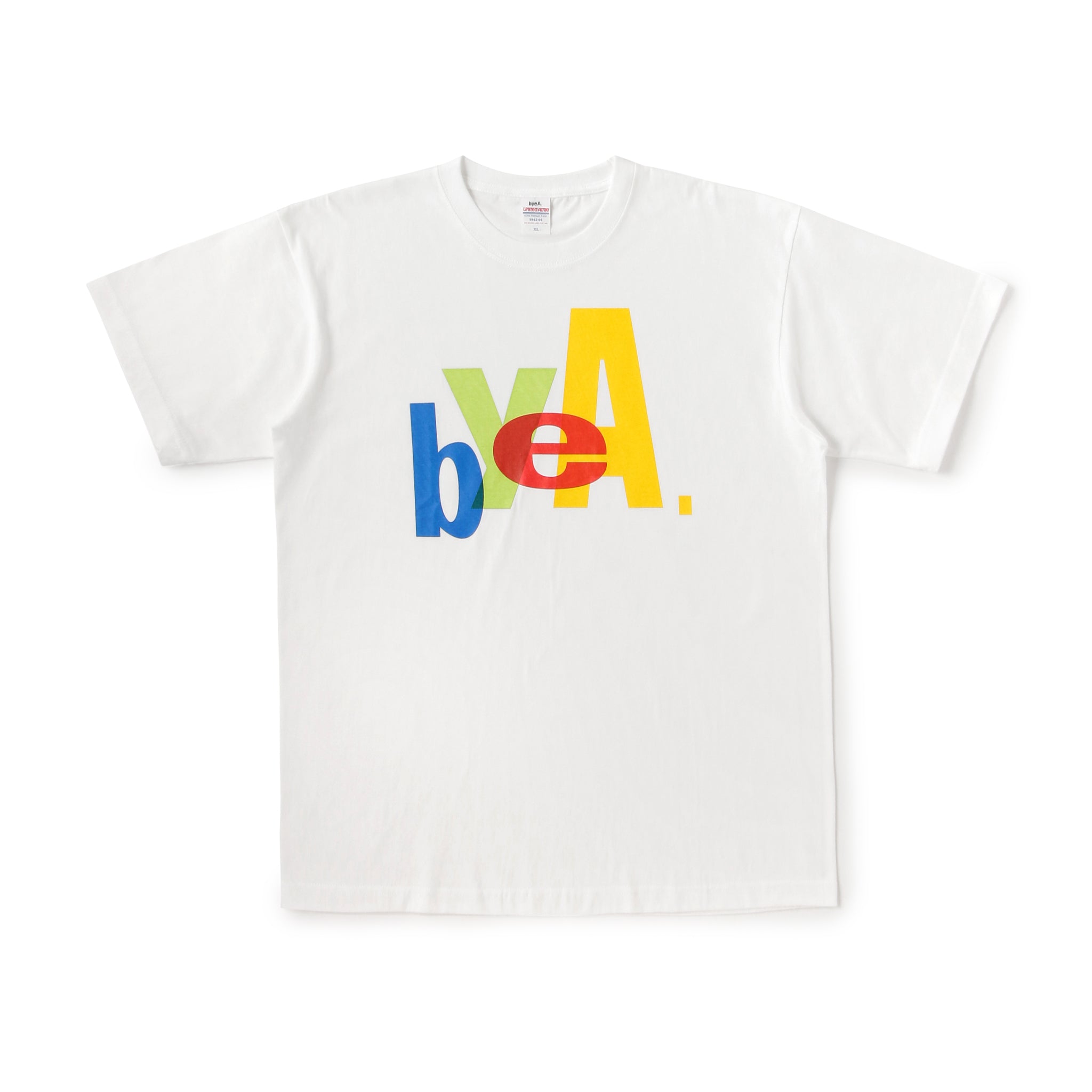 byeA. TEE WHITE（バイエーTシャツホワイト）｜byeA.（バイエー