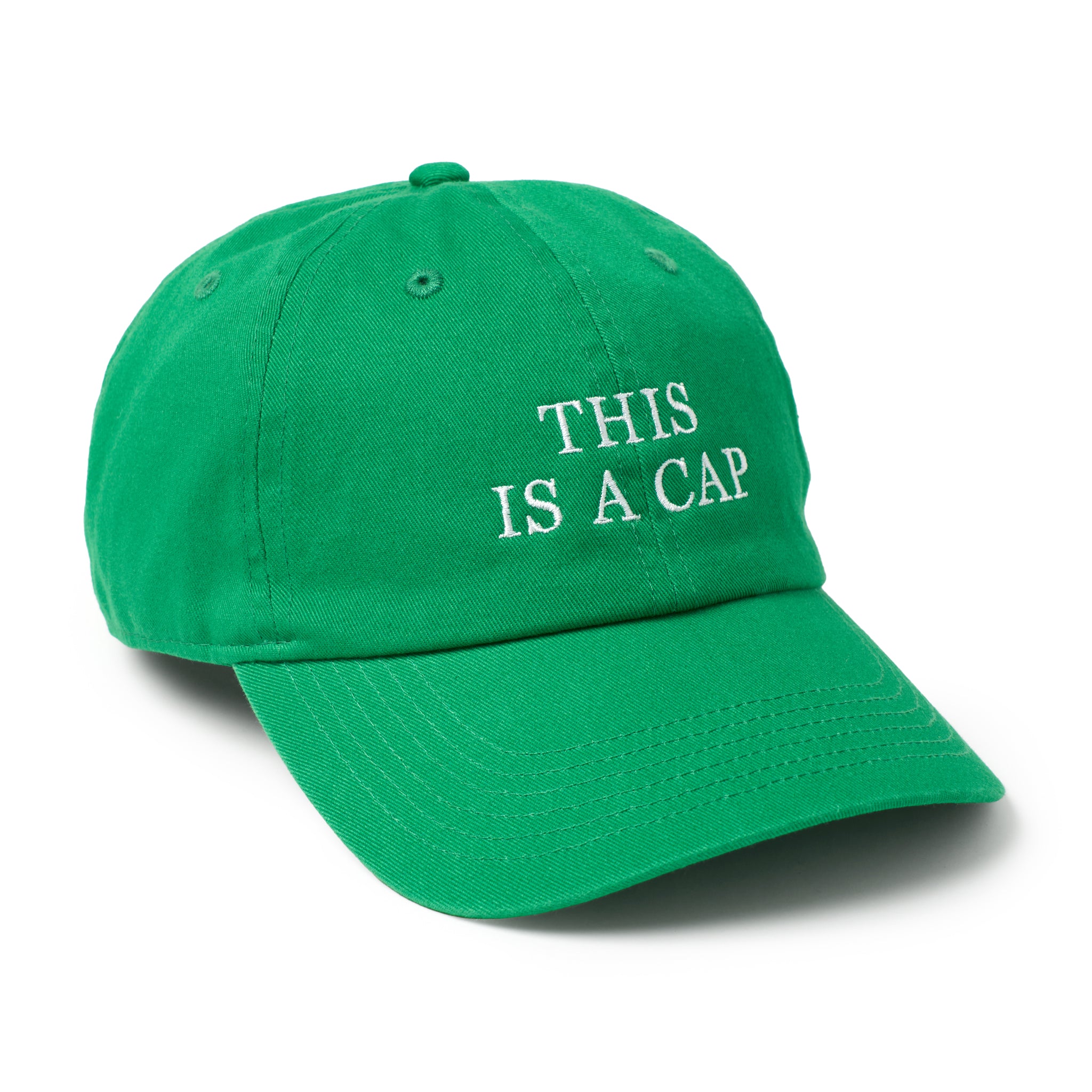 "THIS IS A CAP" CAP GREEN（ディスイズアキャップキャップグリーン）｜byeA.（バイエー）OFFICIAL ONLINE STORE