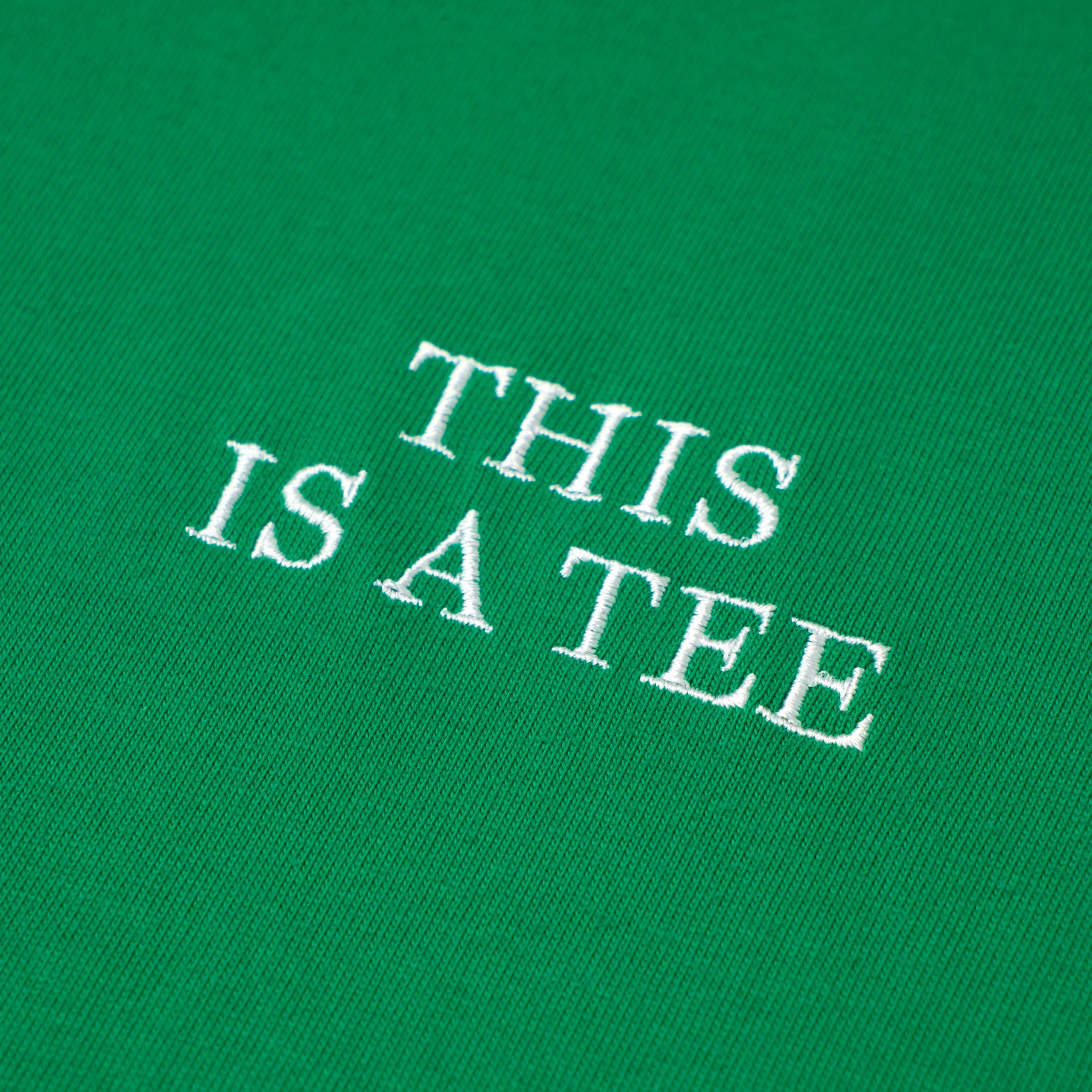 "THIS IS A TEE" TEE GREEN（ティスイズアティーティーグリーン）｜byeA.（バイエー）OFFICIAL ONLINE STORE