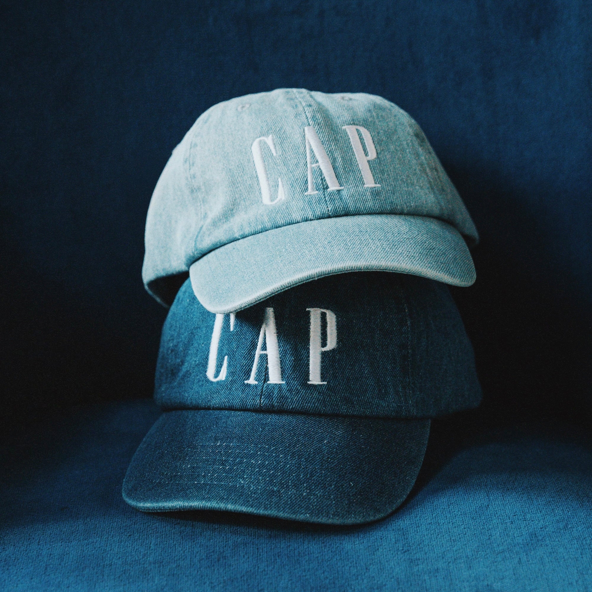 CAP CAP JEANS BLUE（キャップキャップジーンズブルー）｜byeA